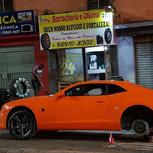 Borracharia Deus é nosso refúgio e fortaleza