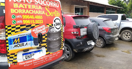 Borracharia Auto Socorro Baterias e Pneus Sertão,Móvel e Fixa...Itapema,Porto Belo,Tijucas e Bombinhas... 